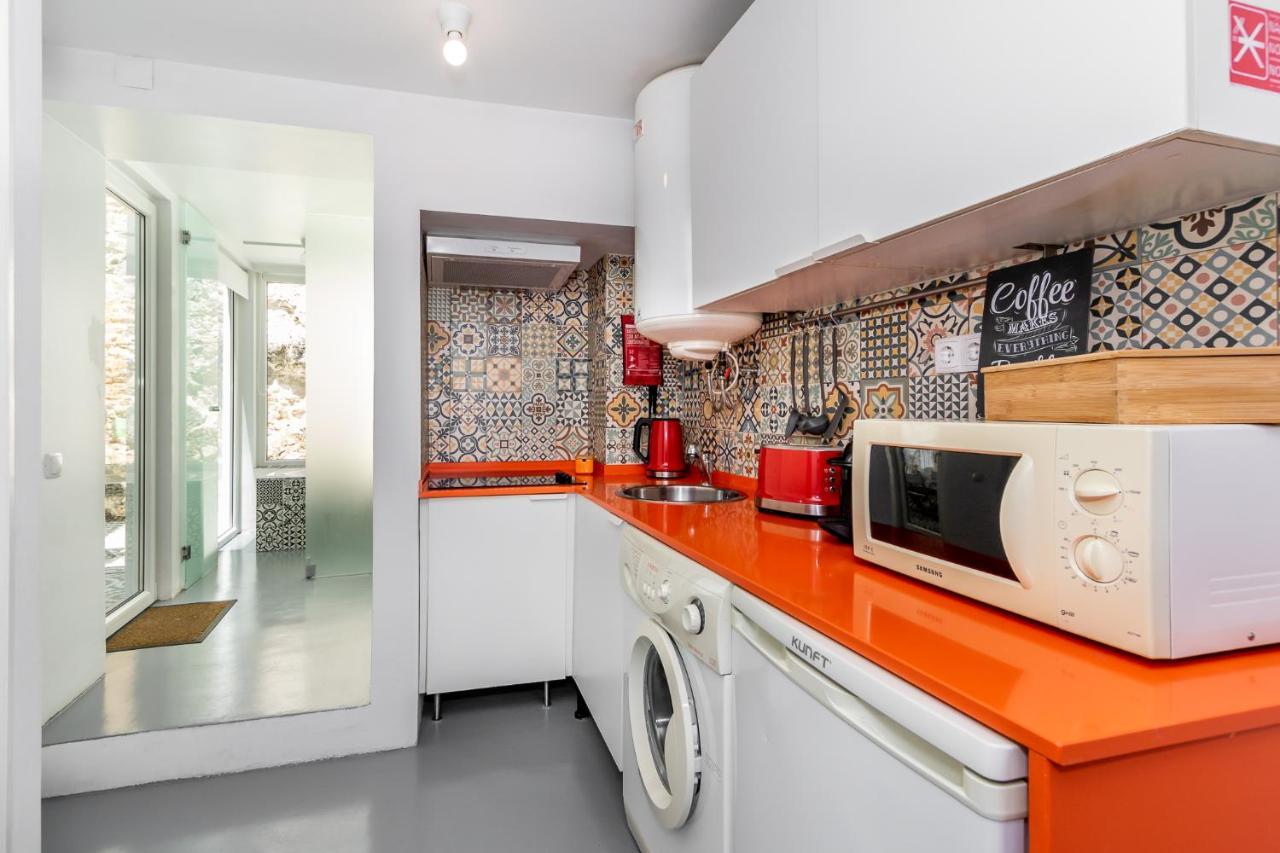 Apartamento 1 Quarto, Com Patio, Em Frente Praia Paço de Arcos Zewnętrze zdjęcie
