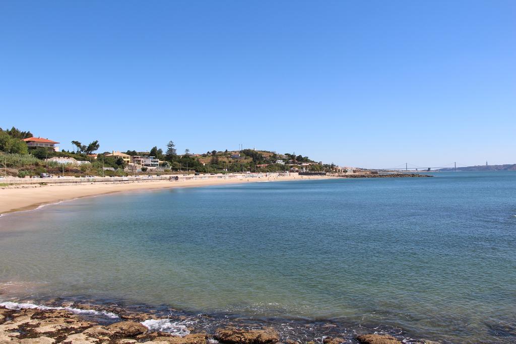 Apartamento 1 Quarto, Com Patio, Em Frente Praia Paço de Arcos Zewnętrze zdjęcie